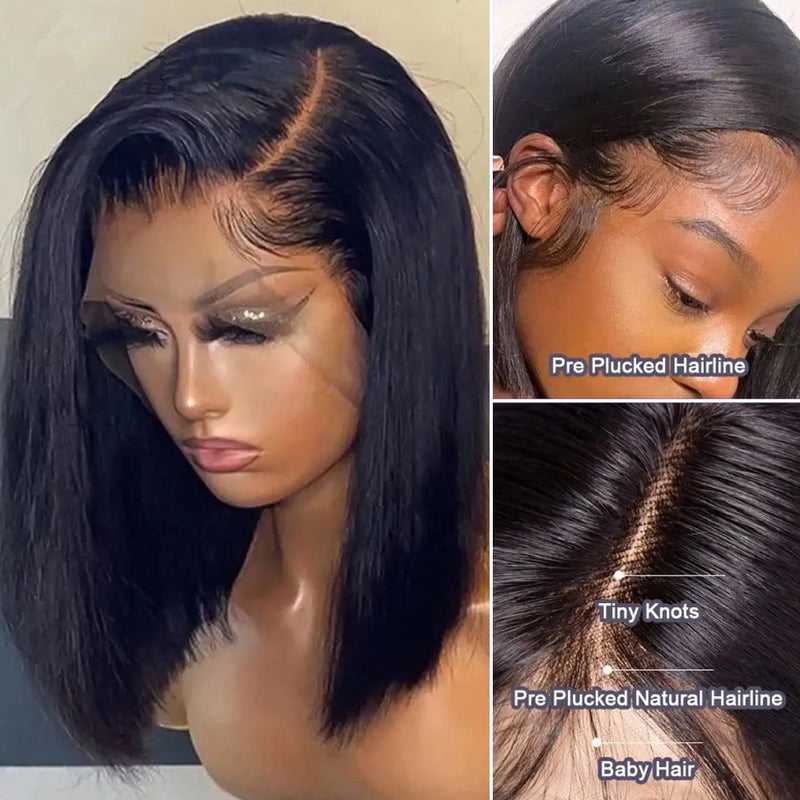 Glue less Wig Human Hair