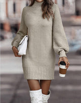 Knit Sweater Dress Women