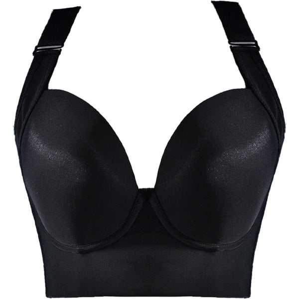 Plus Size Push Up Bras Women Deep Cup  Underwear