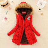 Casual Slim Coat Emboridery Hooded