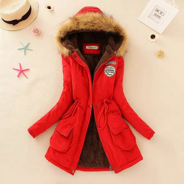 Casual Slim Coat Emboridery Hooded