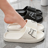 Men's Summer Women Slippers Indoor Bath Thick Platform