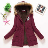 Casual Slim Coat Emboridery Hooded