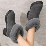 Winter Outdoor Keep Warm Fur Boots