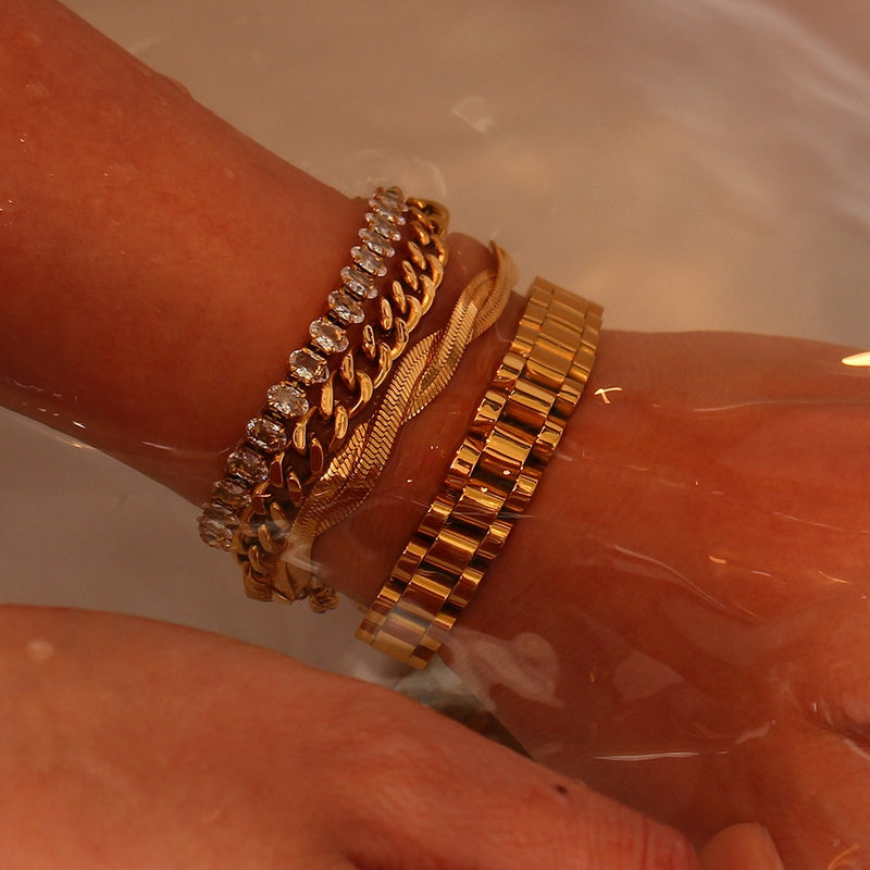 Women's Bracelet Gold Jewelry Street Style