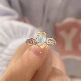 Open Adjustable Finger Ring