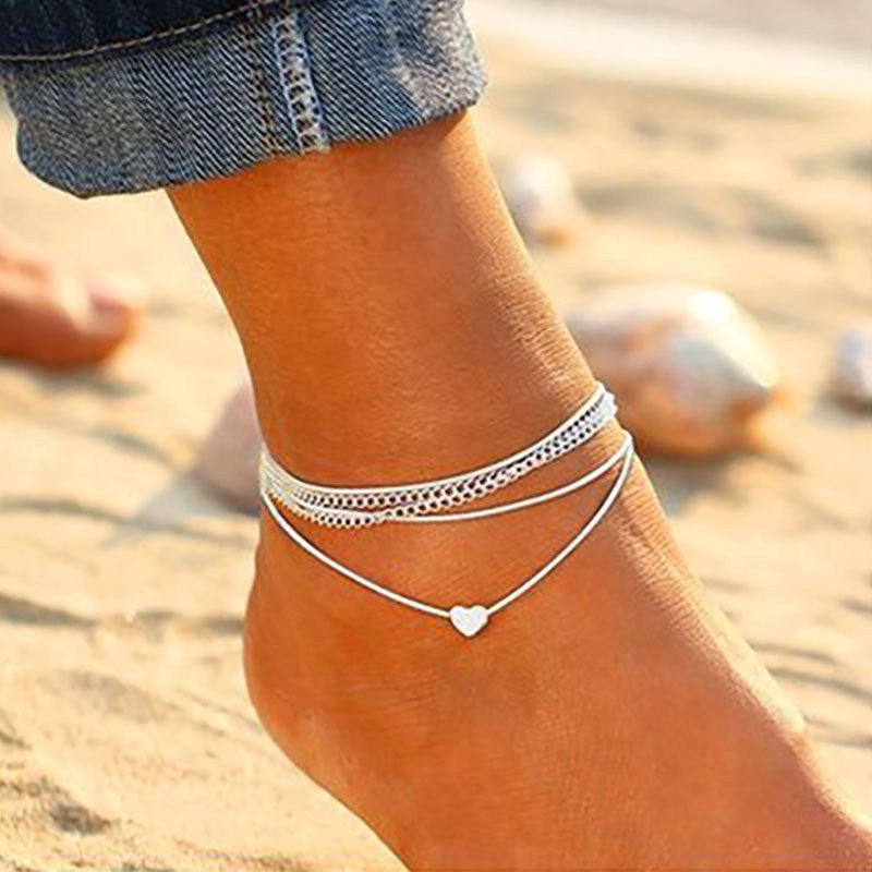 Sandal Anklet Chain Foot Jewelry