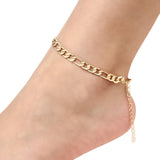 Butterfly Anklet Rhinestone Chain