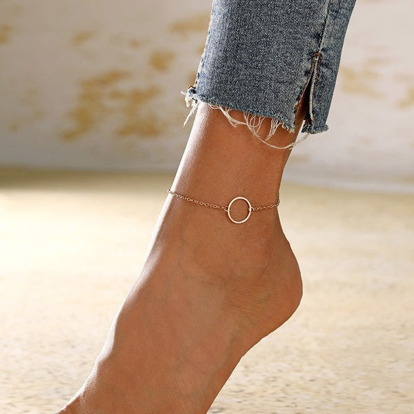 Summer Round Ankle Big Circle For Women