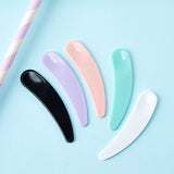 Mini Cosmetic Spatula Disposable Curved Scoop