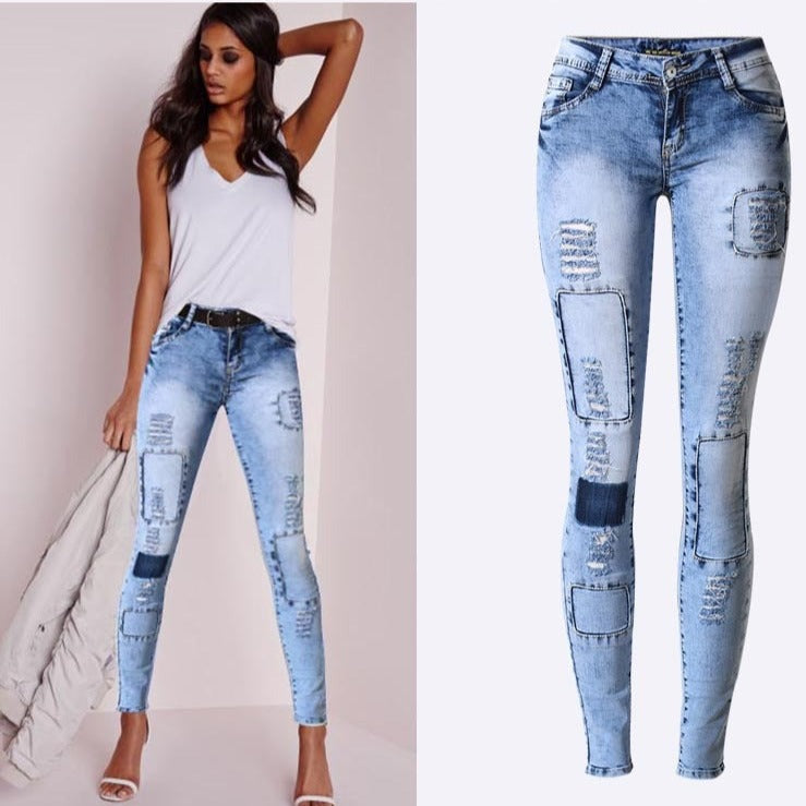 Sexy Push Up Denim Women Fashion Jeans