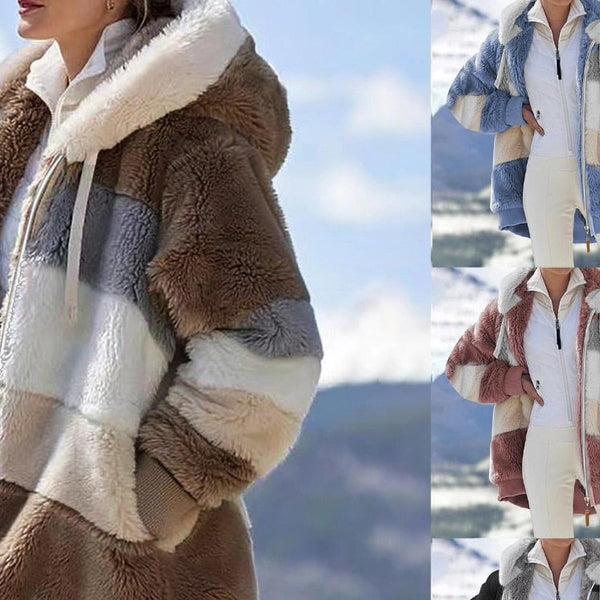 Oversize Long Teddy Bear Coat