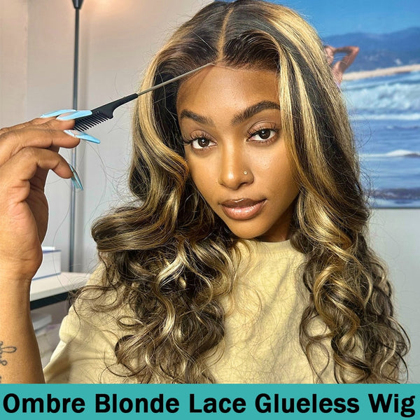 Glue less Human Hair Wig