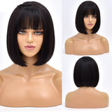 Short Bob Wig With Bangs