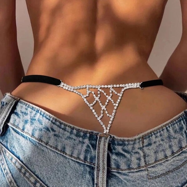 Women's Sexy Rhinestone Waist Chain