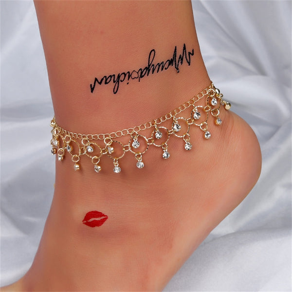 Double Layer Foot Chain