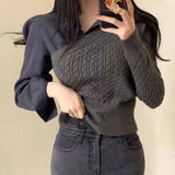 Chic Niche Design Sense Pullovers