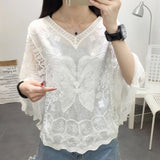 Summer Flare Sleeve Elegant Blouse