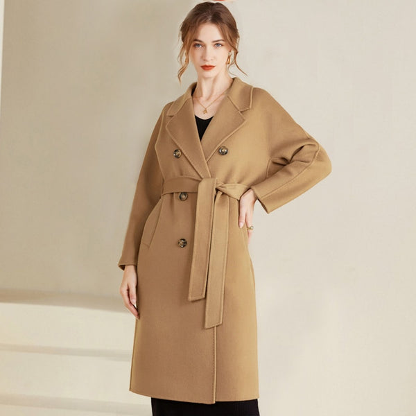 Double-sided Wool Long Coat