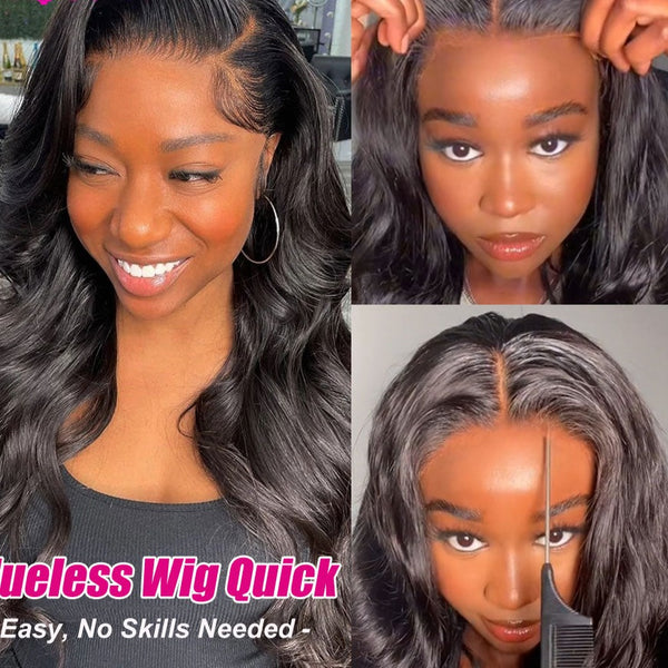 Pre Plucked HD Transparent Hair Wigs