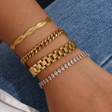 Women's Bracelet Gold Jewelry Street Style